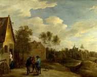 David Teniers the Younger - A View of a Village